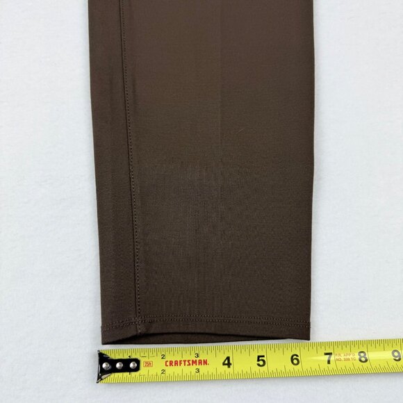 St. Johns Bay Women's Comfort Stretch Skinny Chocolate Brown Leggings Size M NWT - Picture 10 of 11